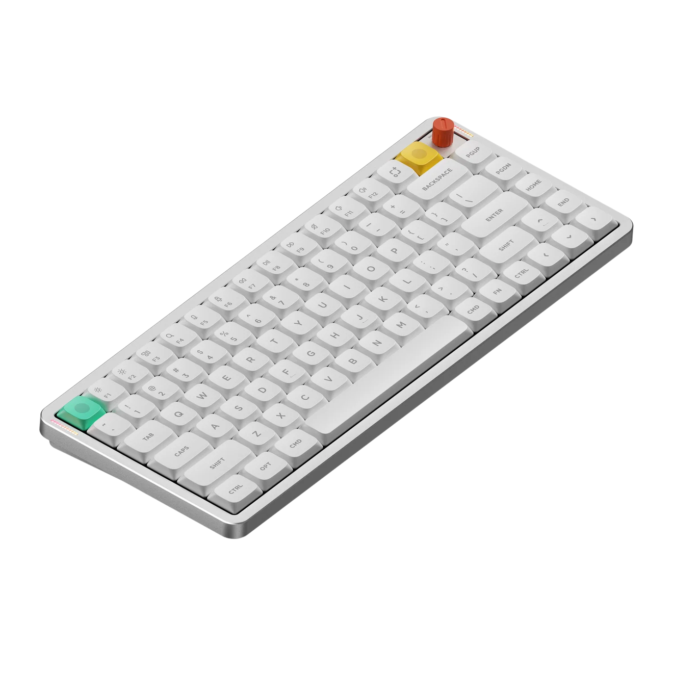 Клавиатура DigitalRazor Nuphy AIR75v3 Nova White Blush Nano Switch, фото №1