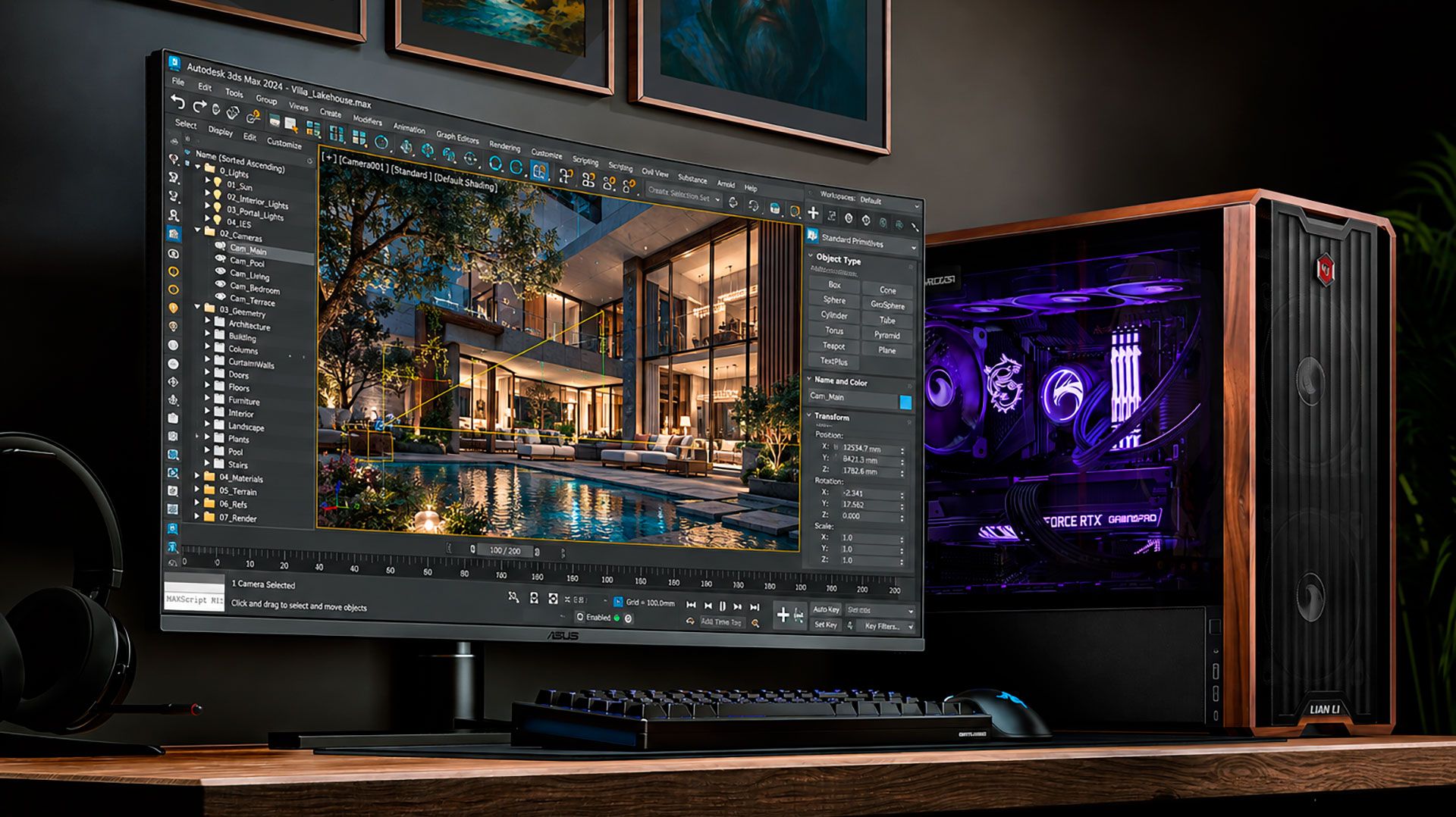Компьютер для 3ds Max