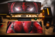 Коврик для мыши DigitalRazor Deadpool back full red 90x40см, фото №2
