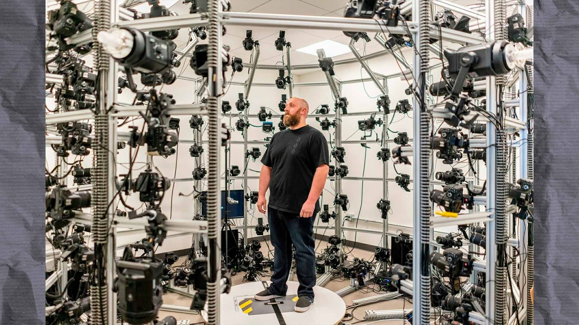 Студийная установка художников Infinity Ward для фотограмметрии