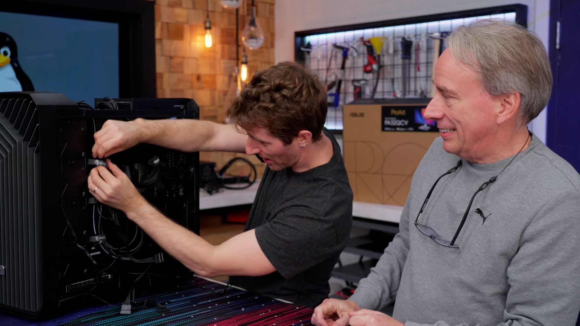 ПК Линуса Торвальдса