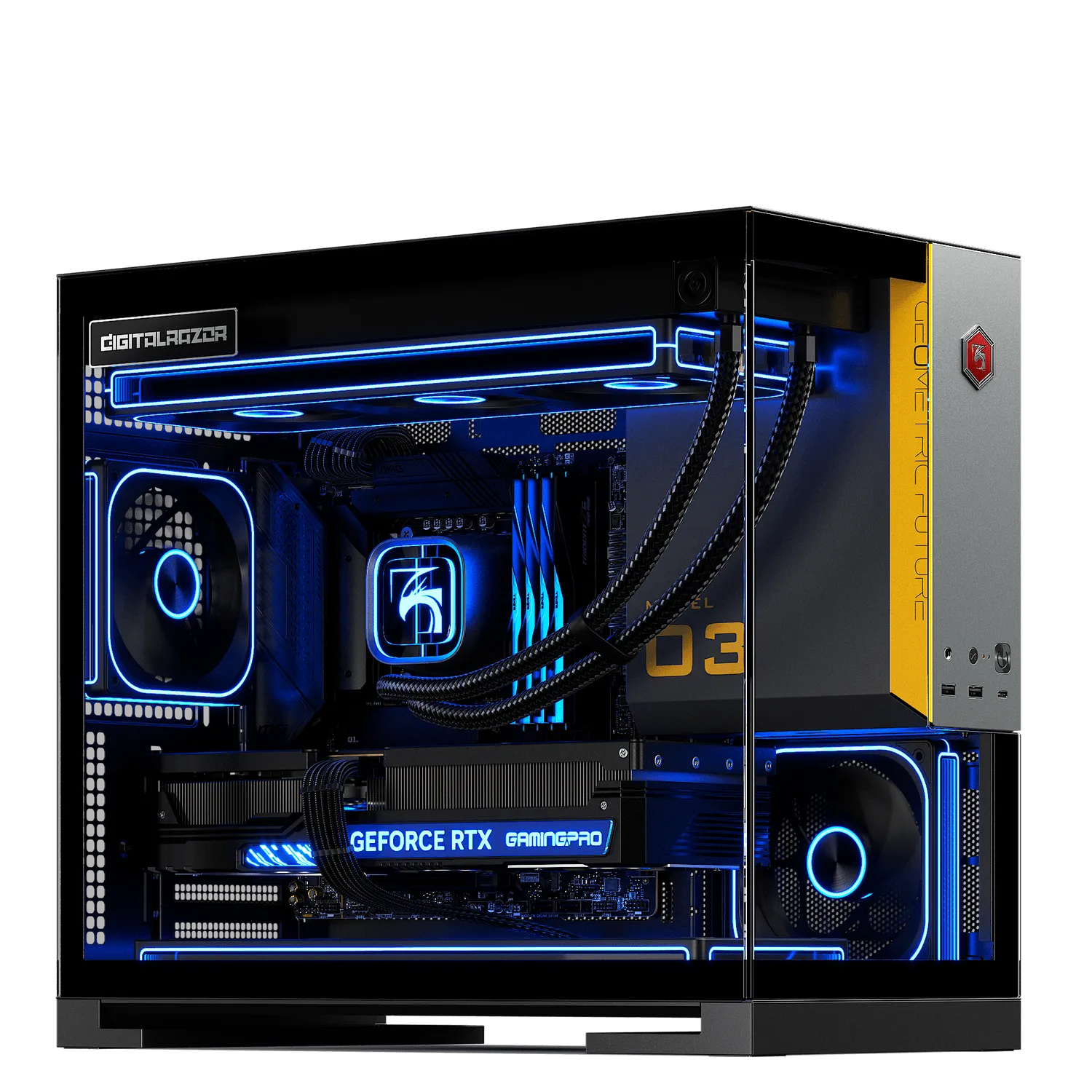 Ryzen7 7800X3D × RX 7800 XT Игровой компьютер AMD Ryzen 7 7800X3D и RX 9070 XT 16ГБ, 32ГБ DDR5