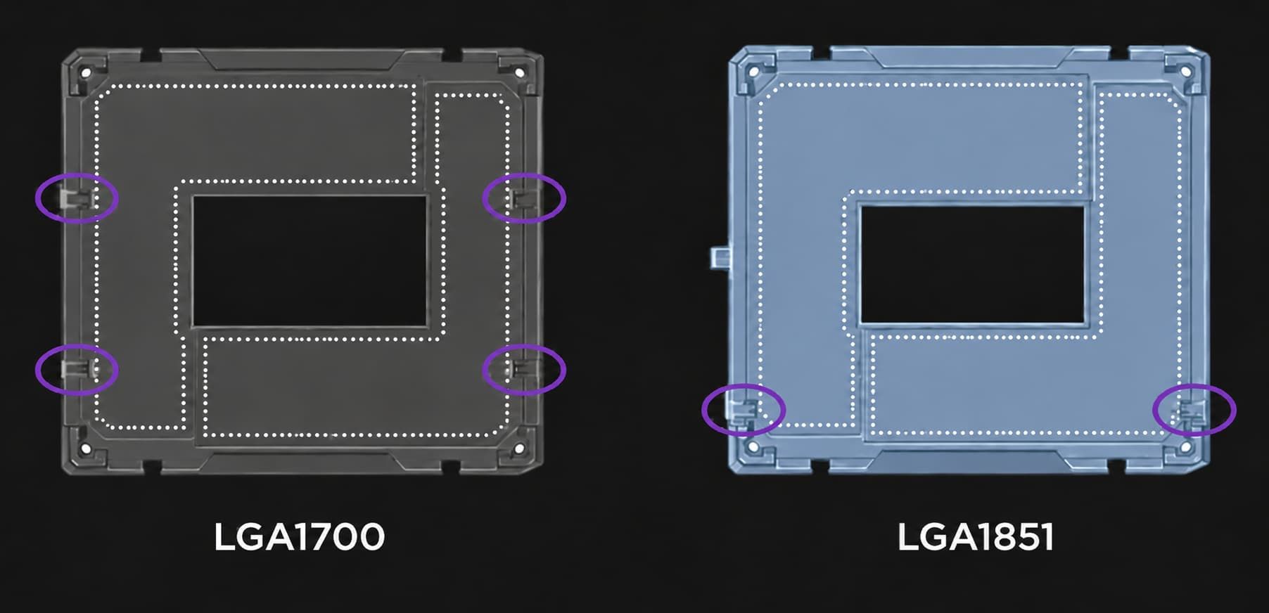 LGA1700 vs LGA1851