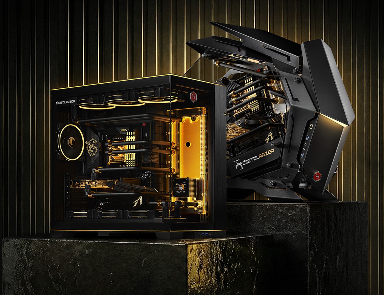 Компьютеры с кастомной СЖО