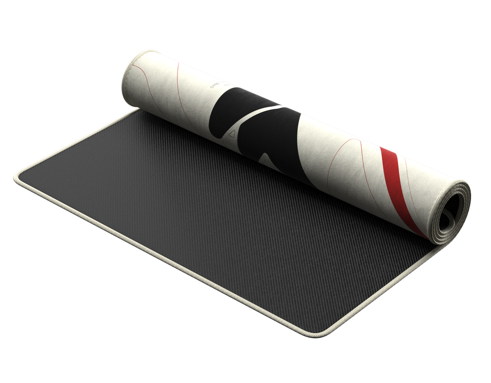 Branded White Red 90x40см