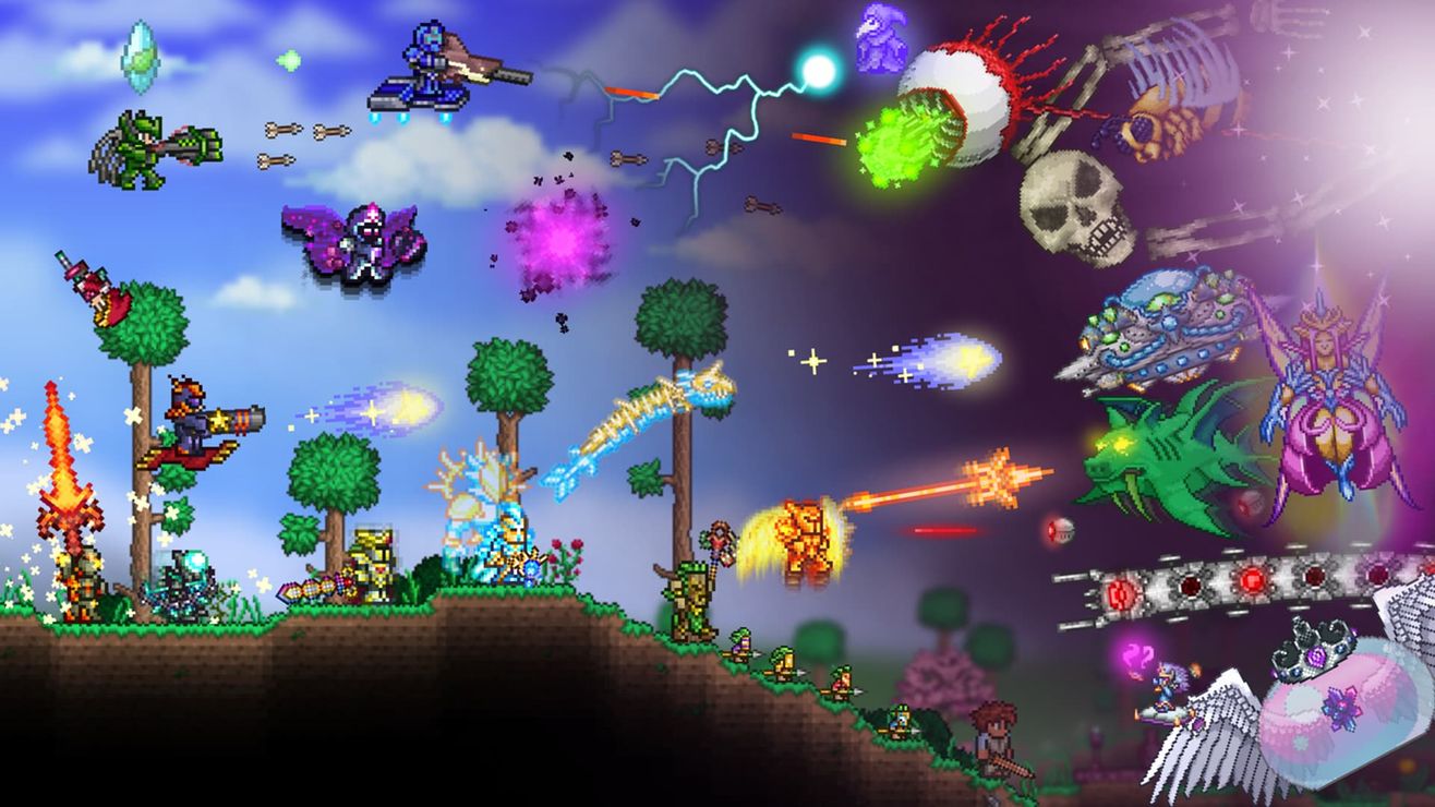 Terraria — как призвать и победить всех боссов