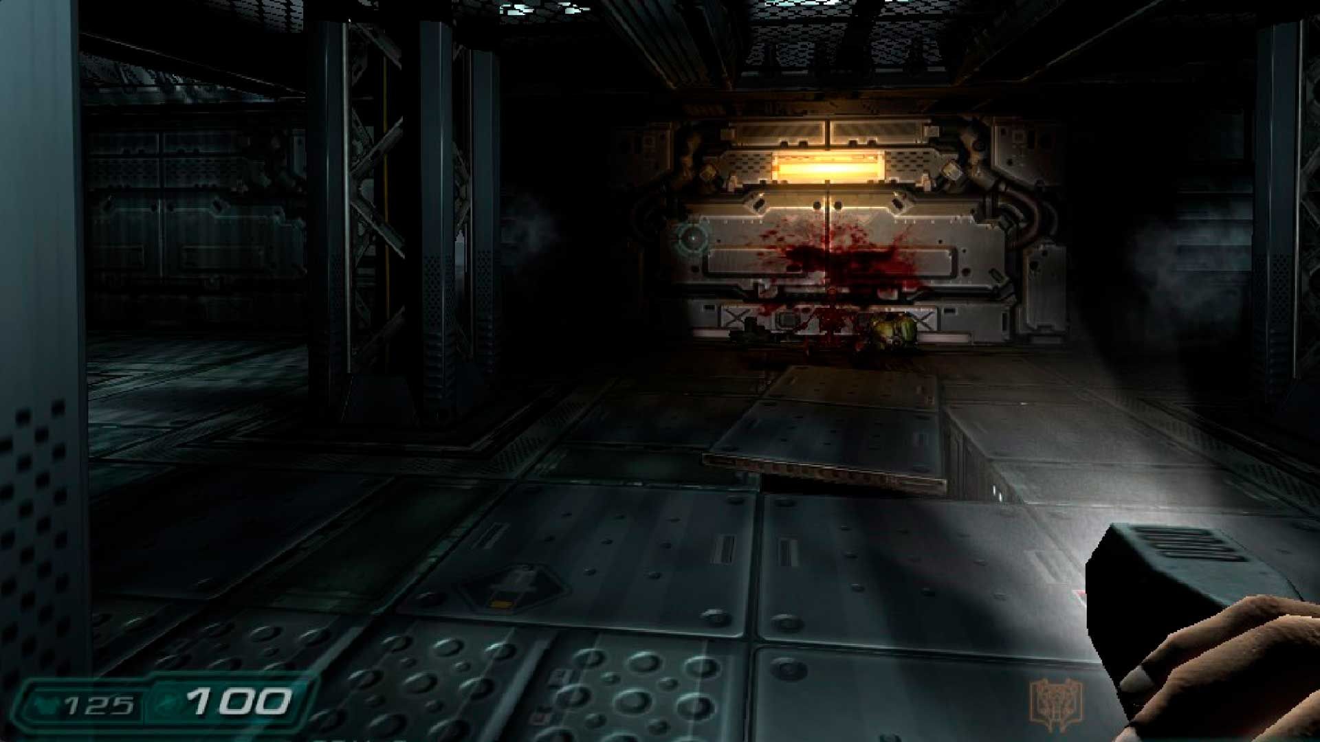 Survival horror Doom 3 (2004)
