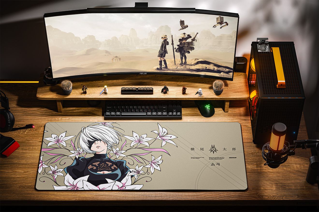 Коврик для мыши DigitalRazor DigitalRazor x NIKIFILINI - OR NOT TO [B]E 90x40см, фото №2