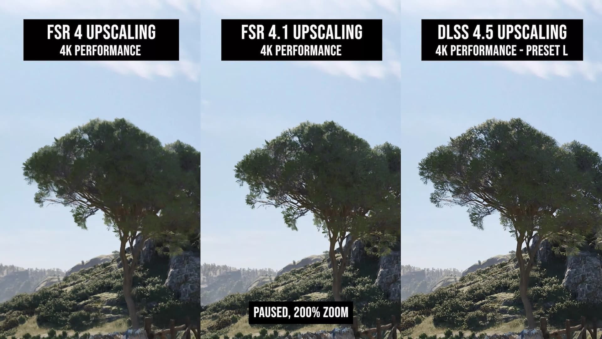FSR 4.1.1 vs DLSS 4.5