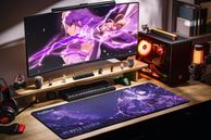 Коврик для мыши DigitalRazor DigitalRazor Genshin Impact Purple Storm 90х40см, фото №4