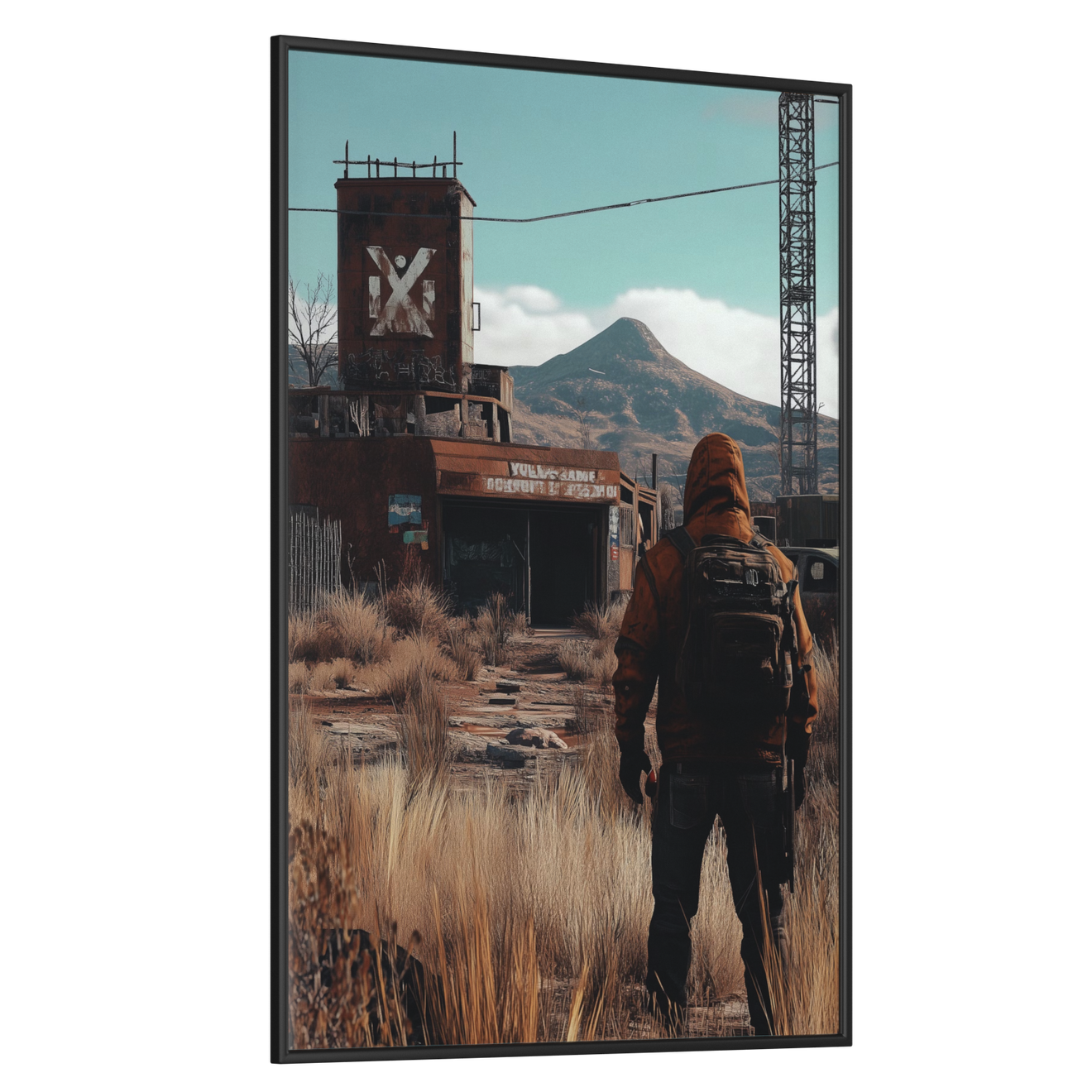 Постер DigitalRazor RUST Blue Sky, фото №2