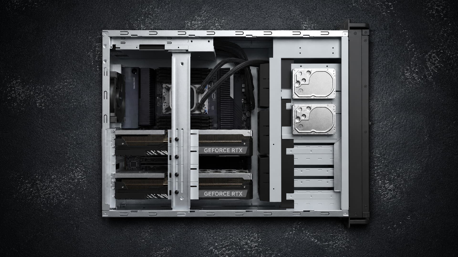 RackStation AI на 2x RTX 5090