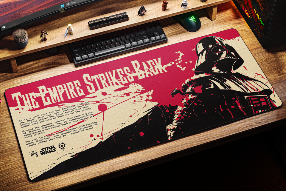 Star Wars Red 90x40см