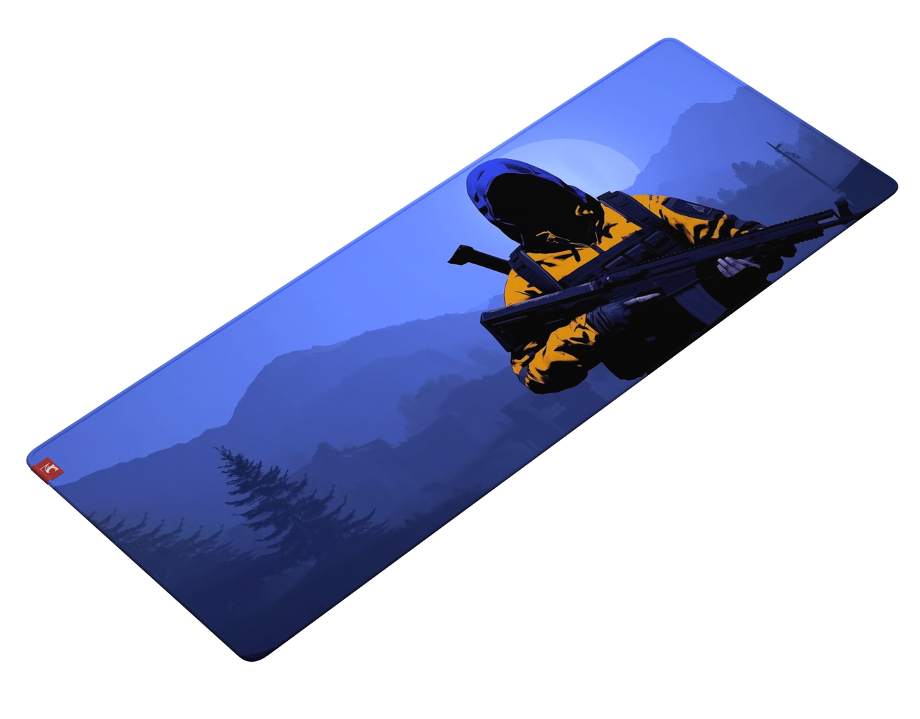 Коврик для мыши DigitalRazor RUST Yellow Jacket 80x30см, фото №1