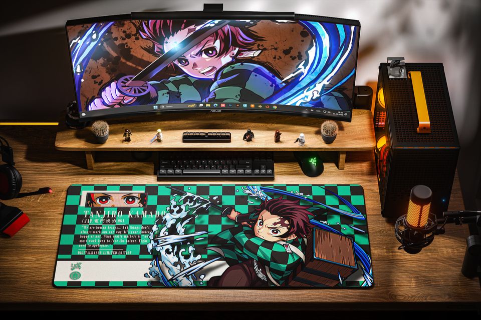 Demon Slayer Tanjiro 90x40 см