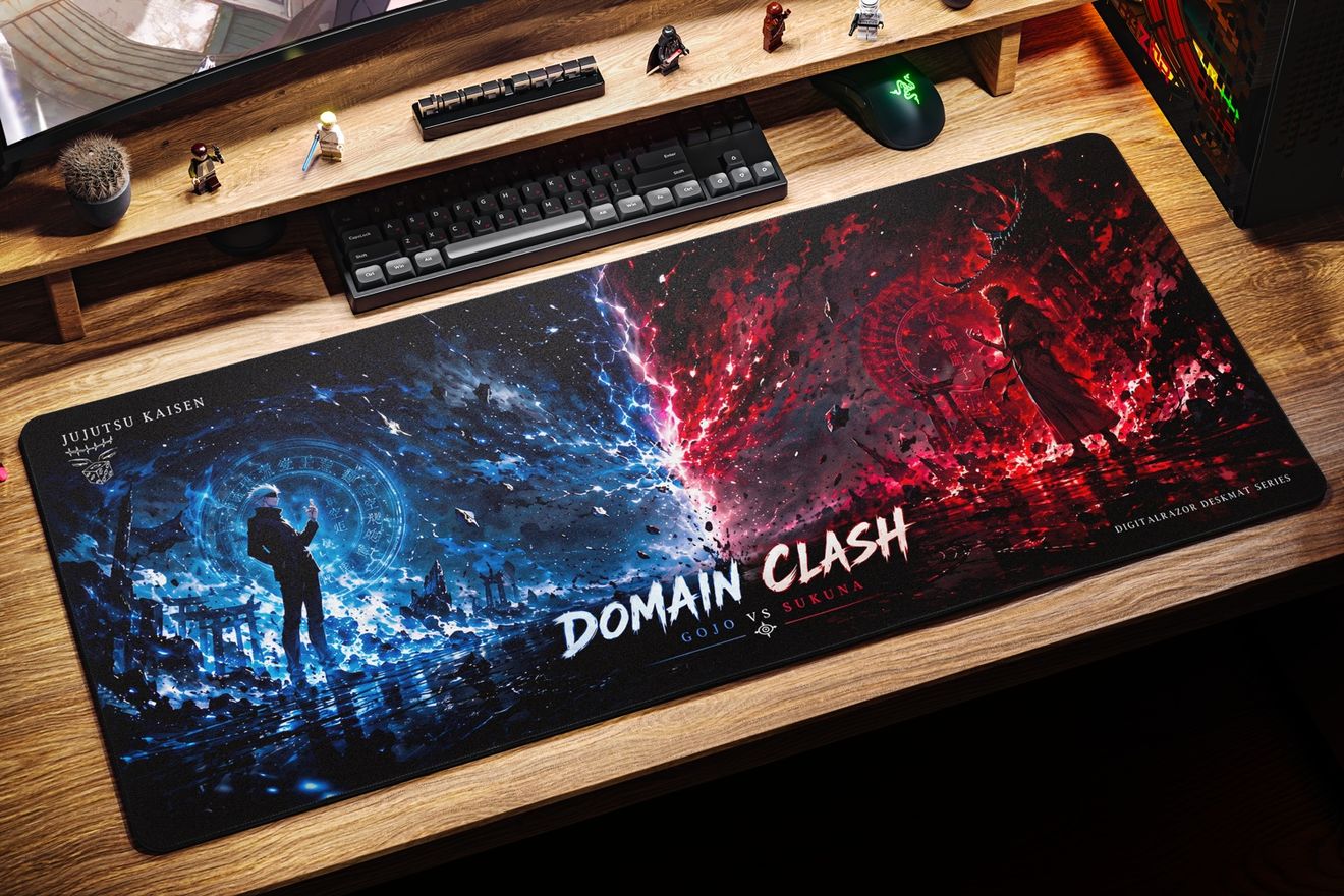 Коврик для мыши DigitalRazor DigitalRazor Jujutsu Kaisen Domain Clash 90х40см, фото №3