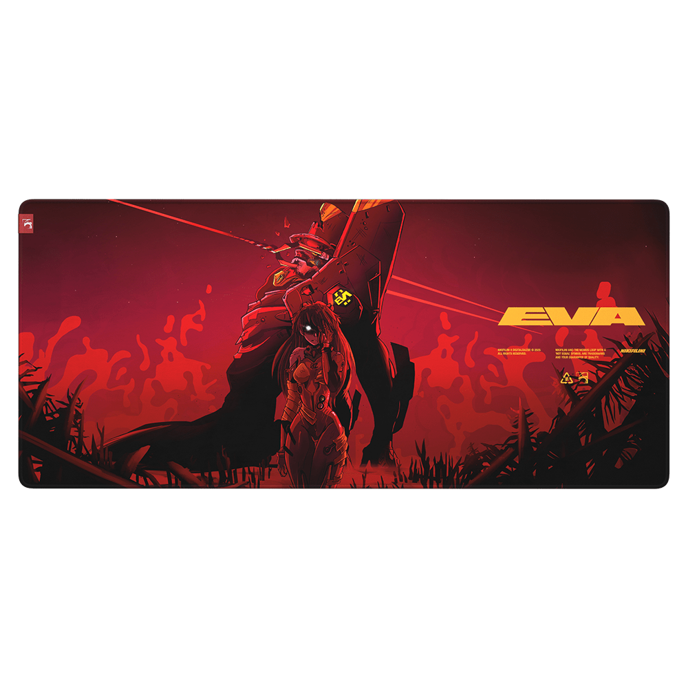 Коврик для мыши DigitalRazor DigitalRazor x NIKIFILINI - EVA02 90x40см, фото №5