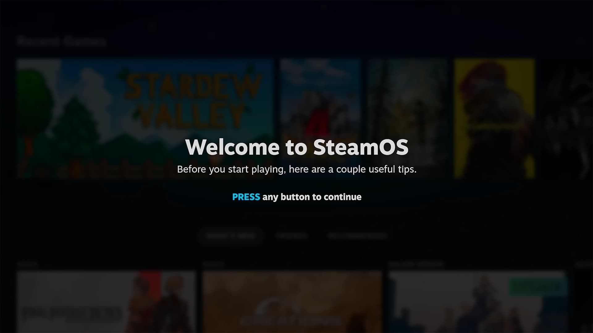 Welcome to SteamOS