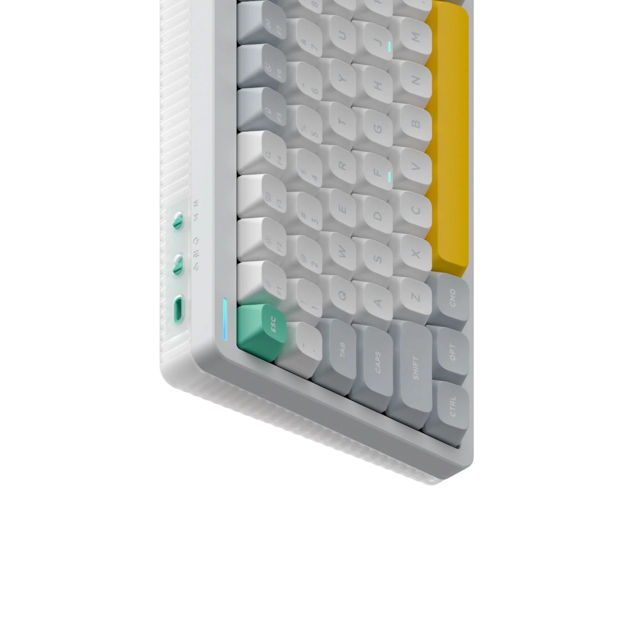 Клавиатура DigitalRazor Nuphy Halo75v2 Ionic White Mint RU, фото №4