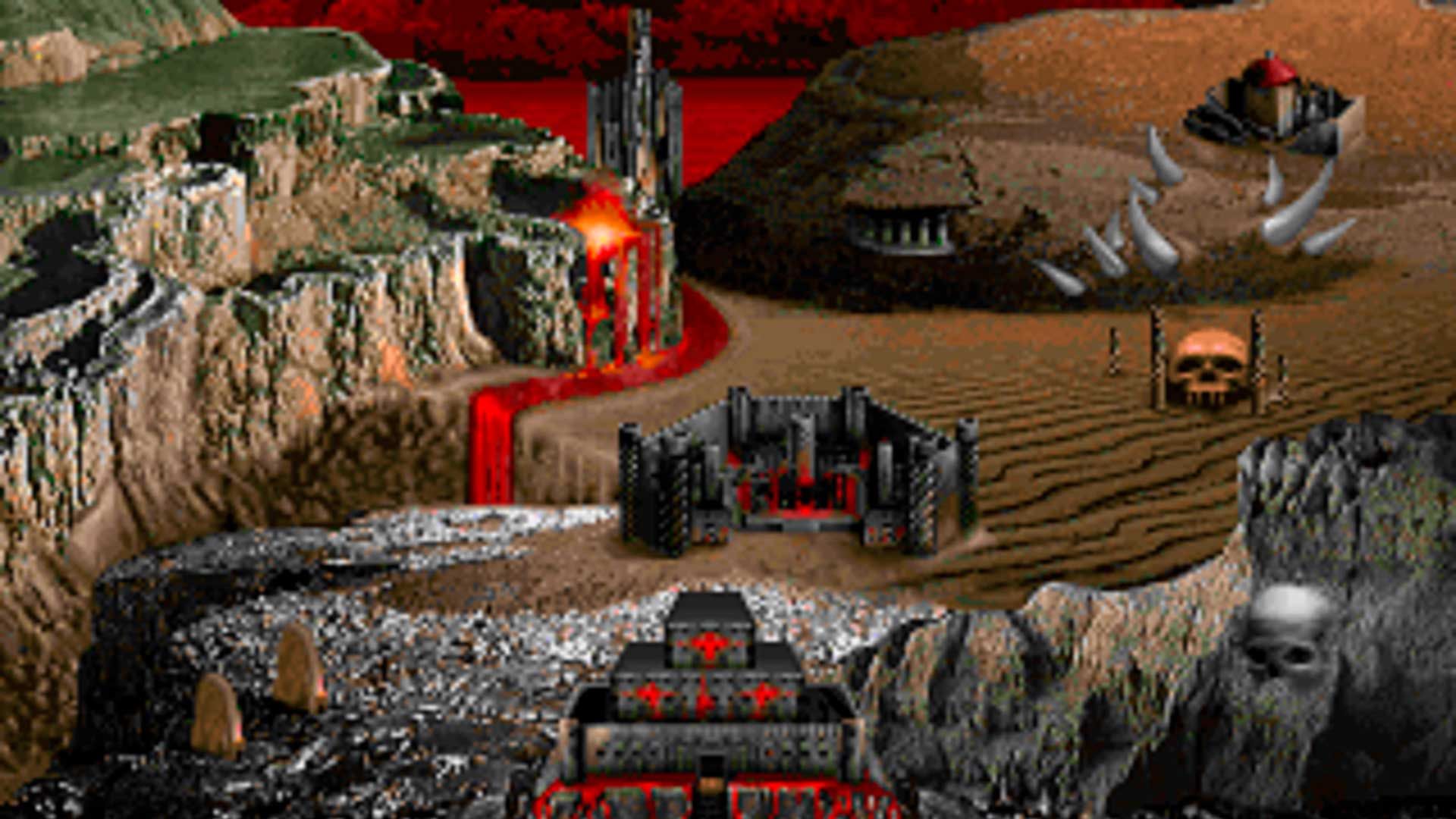 Карта ада в Doom (1993)