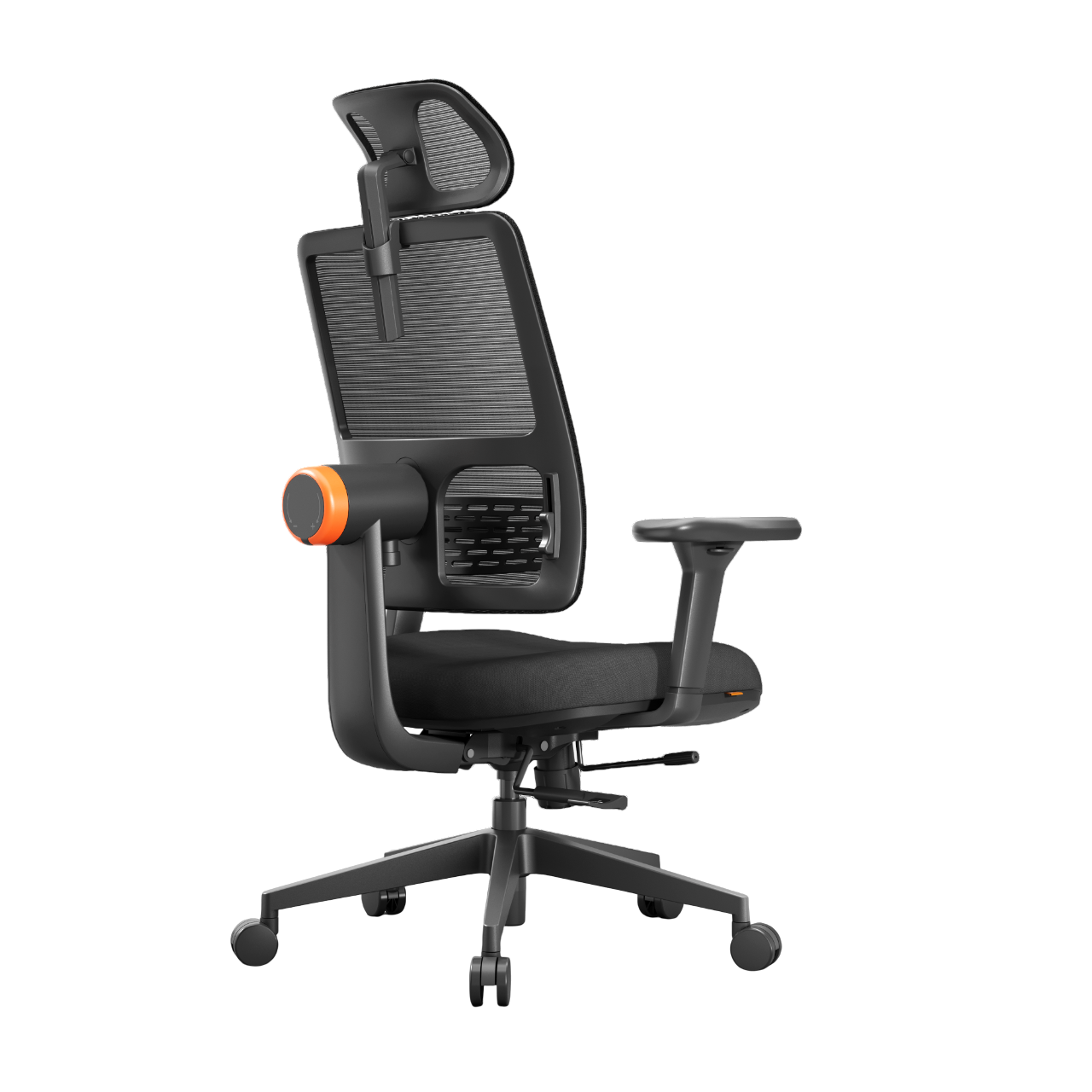 Кресло DigitalRazor FoxGear NETZ E Black, фото №7