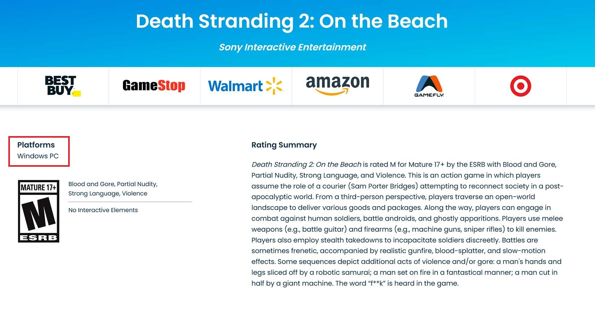 Death Stranding 2 для ПК