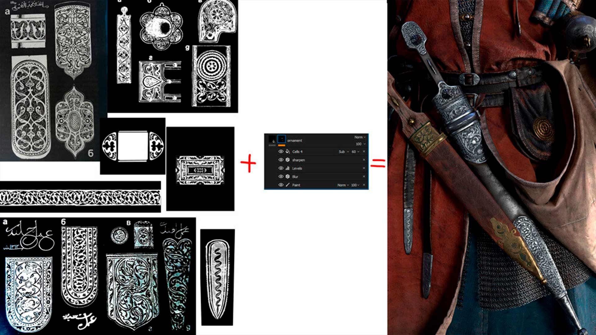 настройки слоёв Substance Painter