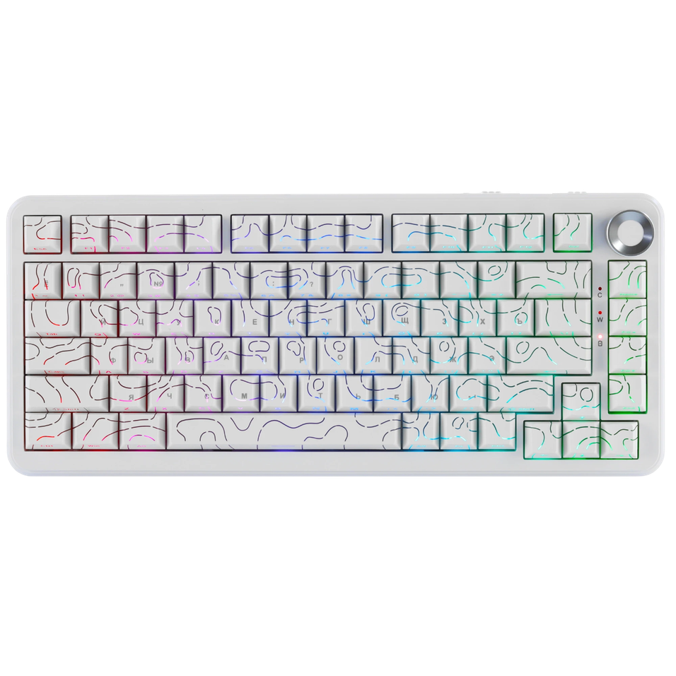 AJAZZ AK820 MAX Ultra White