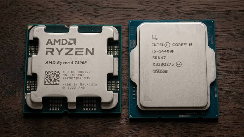 Ryzen 5 7500F vs Core i5-14400F: сравнение процессоров в 2026 году