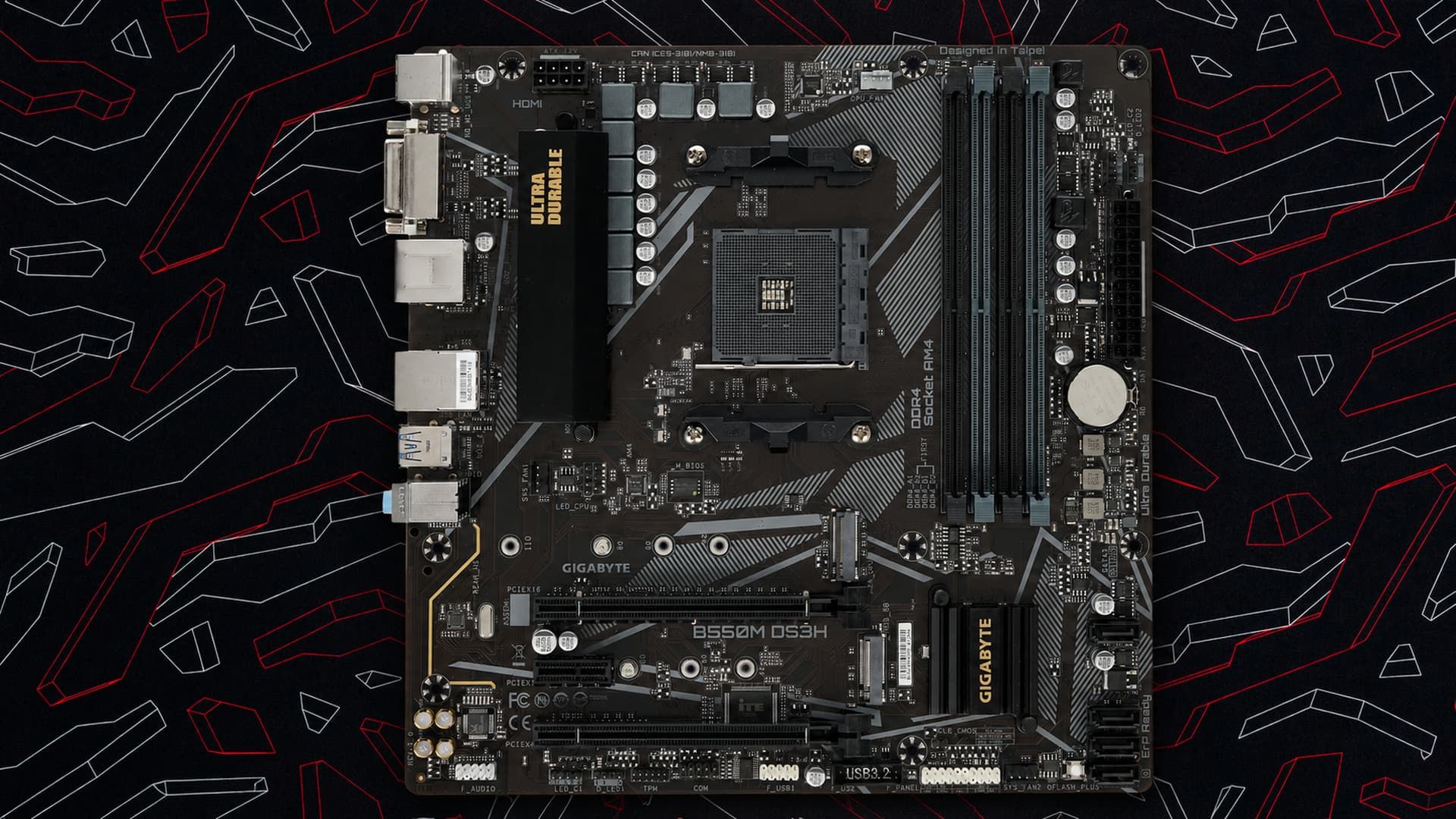 Gigabyte B550M DS3H
