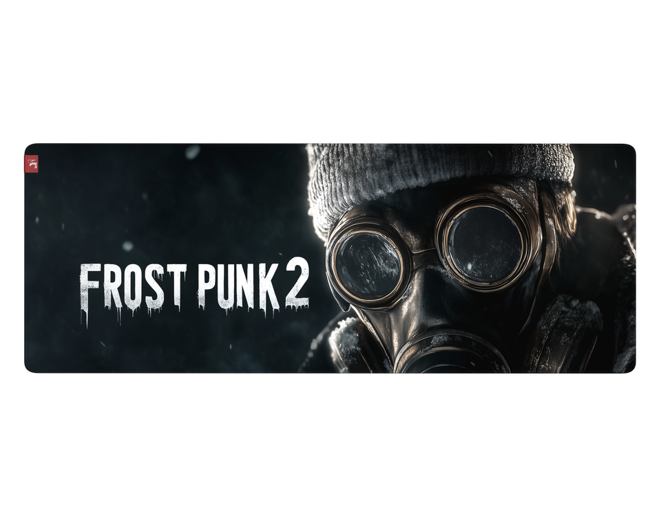 Frostpunk2 Black Logo 80x30см