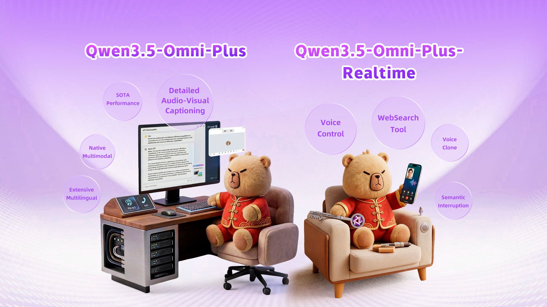 Qwen3.5-Omni: 256 тысяч токенов контекста и генерация речи в реальном времени