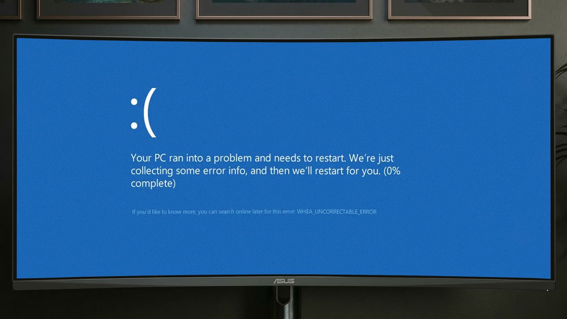 WHEA_UNCORRECTABLE_ERROR