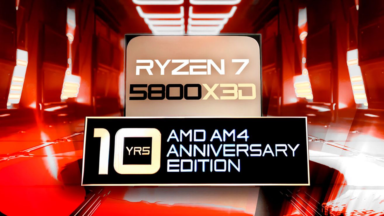 Возвращение хита: AMD готовит Ryzen 7 5800X3D AM4 10th Anniversary Edition