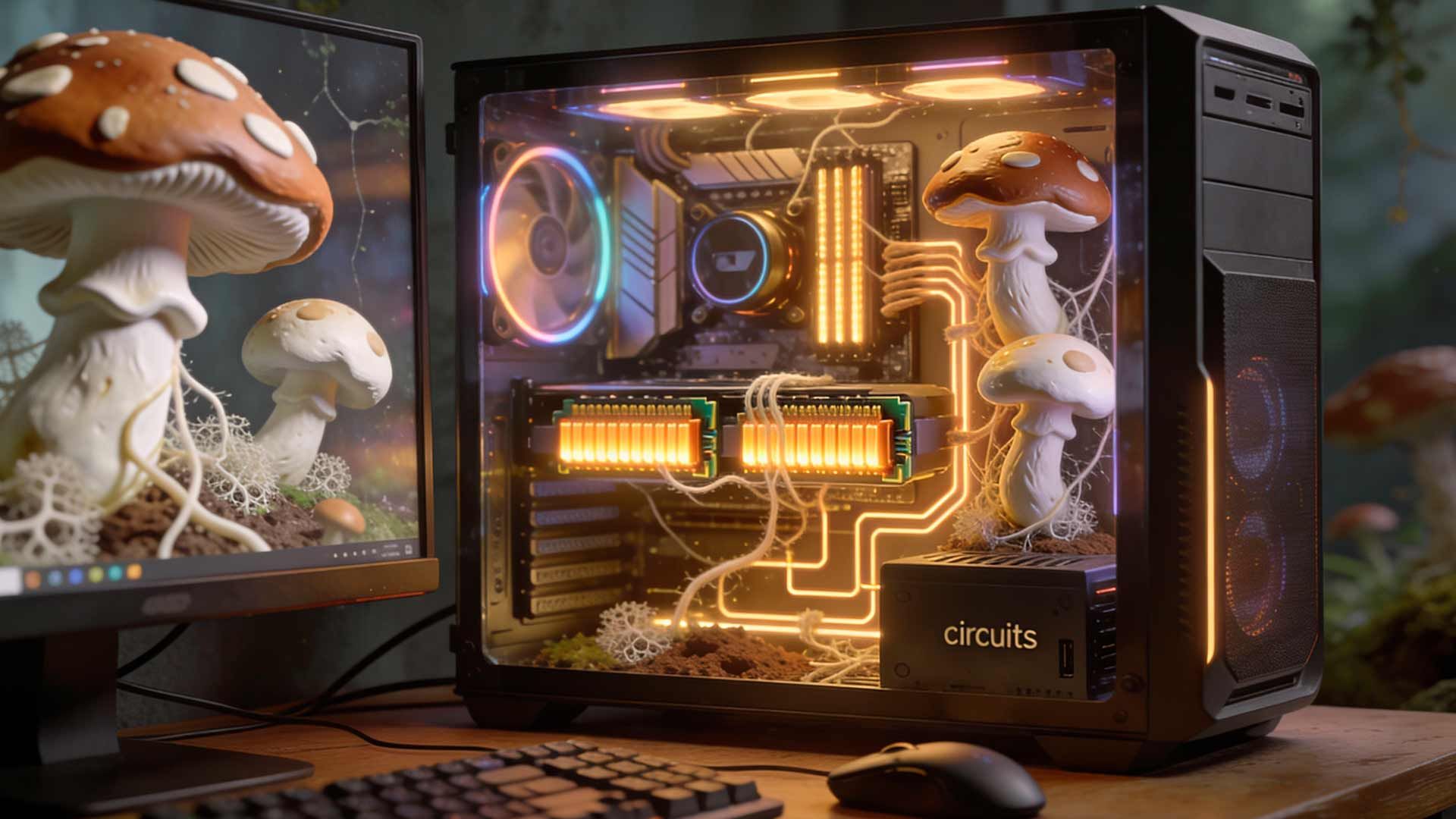 Учёные вырастили «грибную ОЗУ» в лаборатории