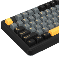 Клавиатура DigitalRazor AULA AU75 Black Yellow, фото №4