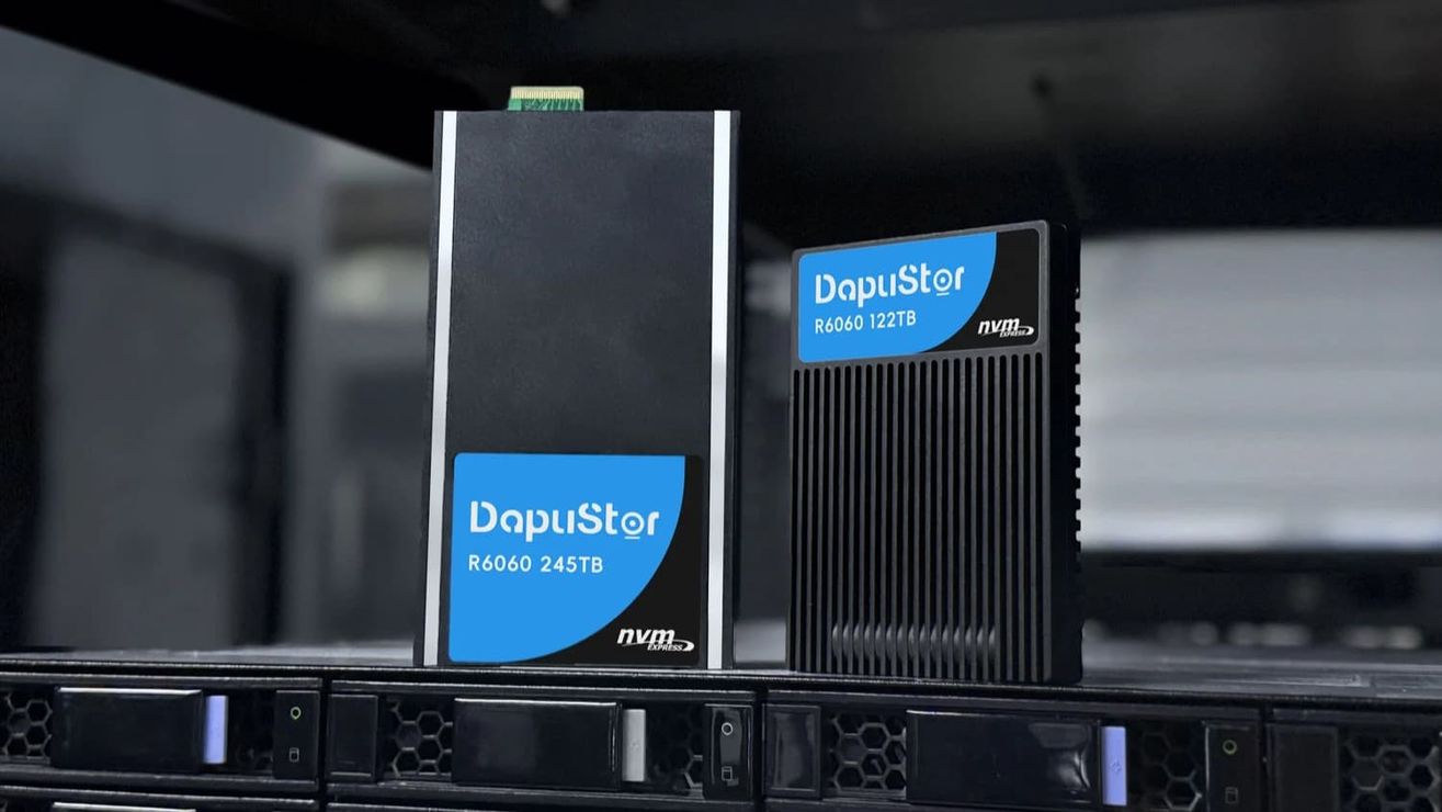 DapuStor R6060: SSD на 512 ТБ для хранения данных ИИ
