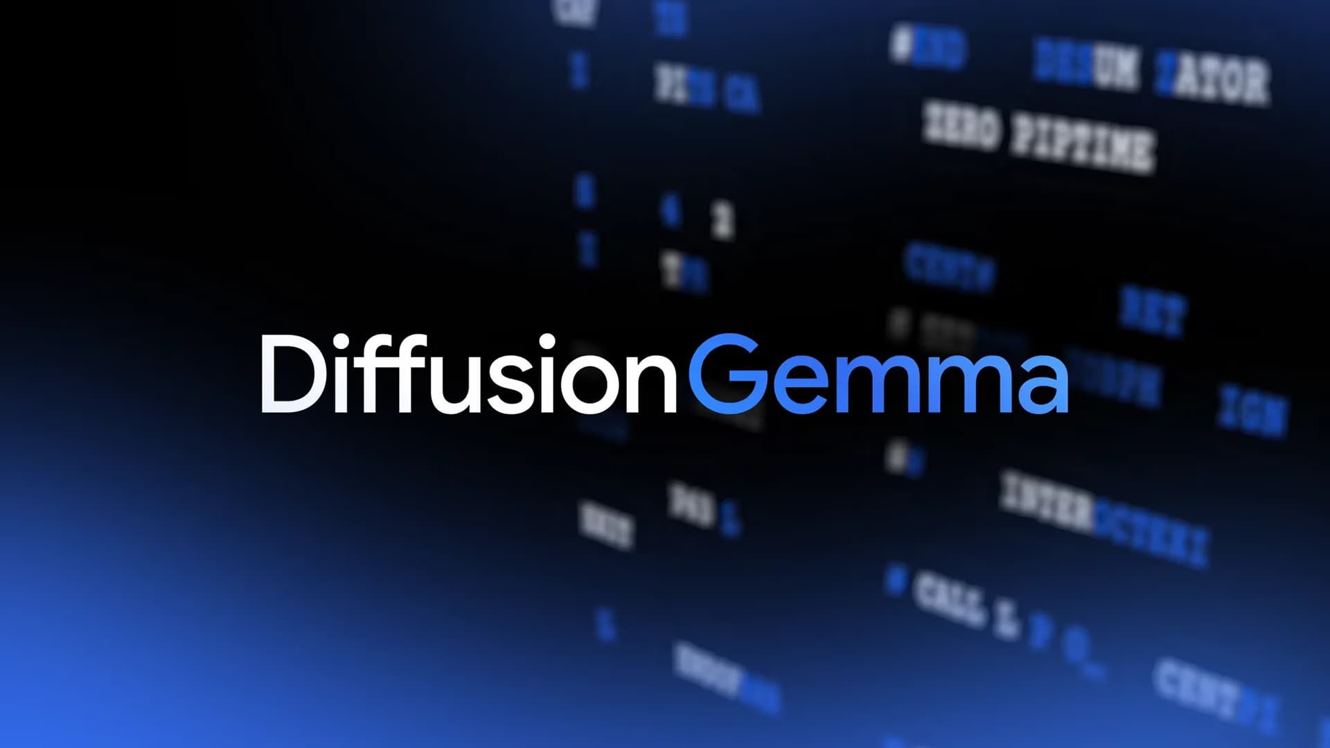 DiffusionGemma: 26B на одной карте и в разы быстрее