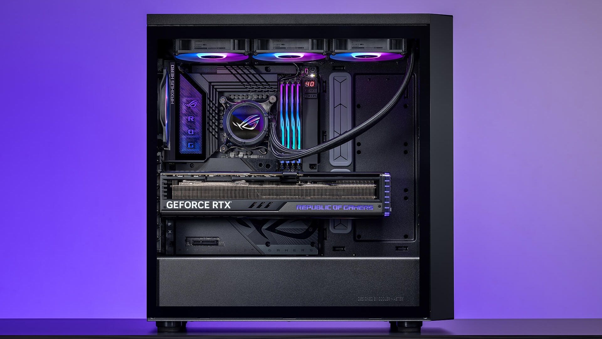 ПК со скрытыми кабелями