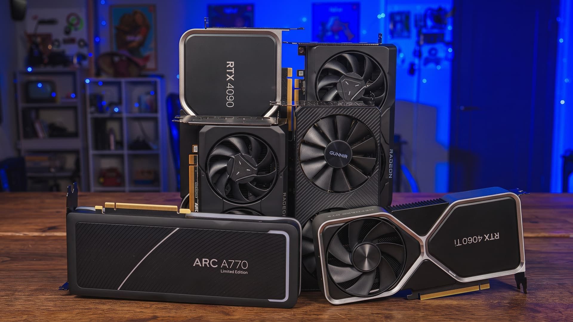 Видеокарты NVIDIA, AMD, Intel
