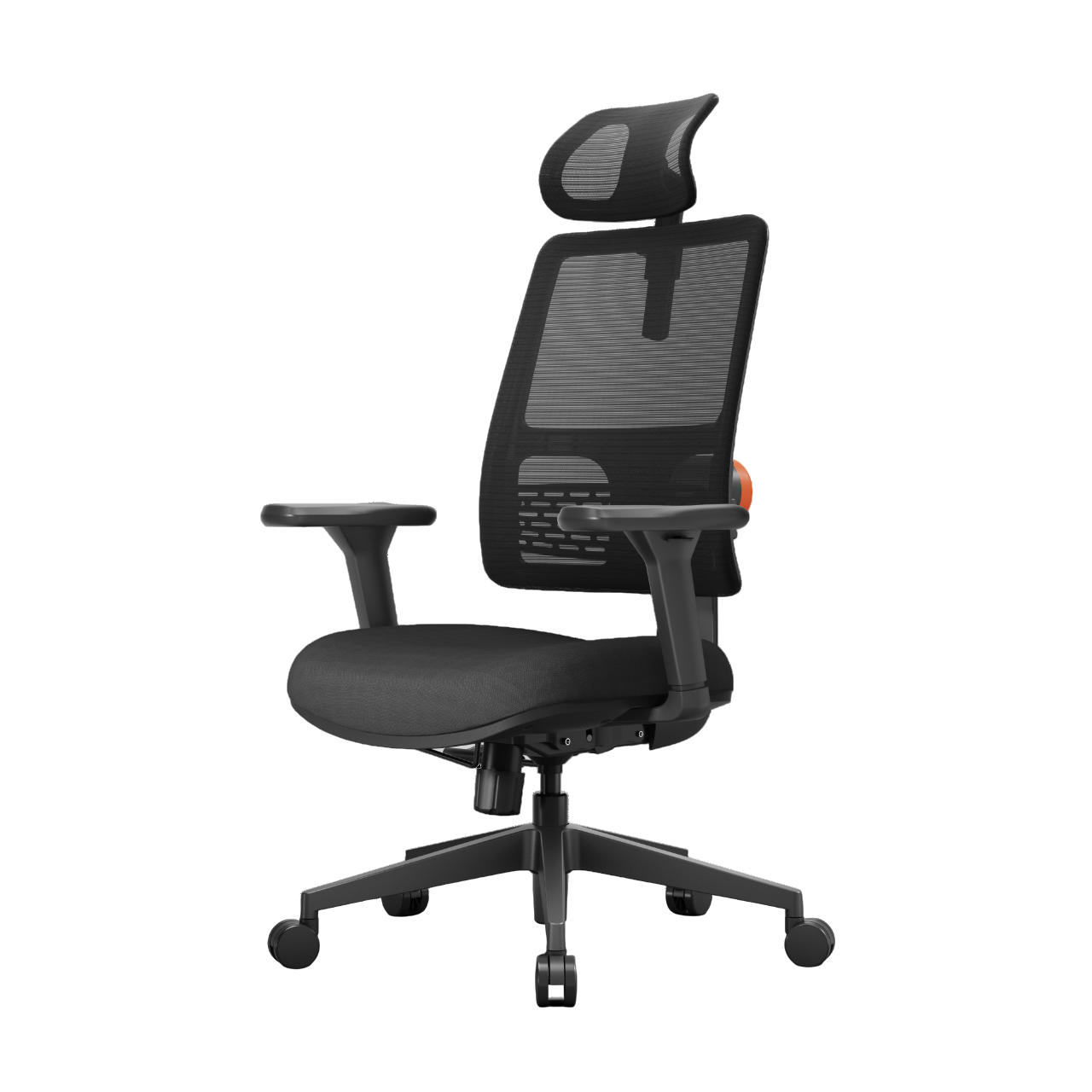 Кресло DigitalRazor FoxGear NETZ E Black, фото №1