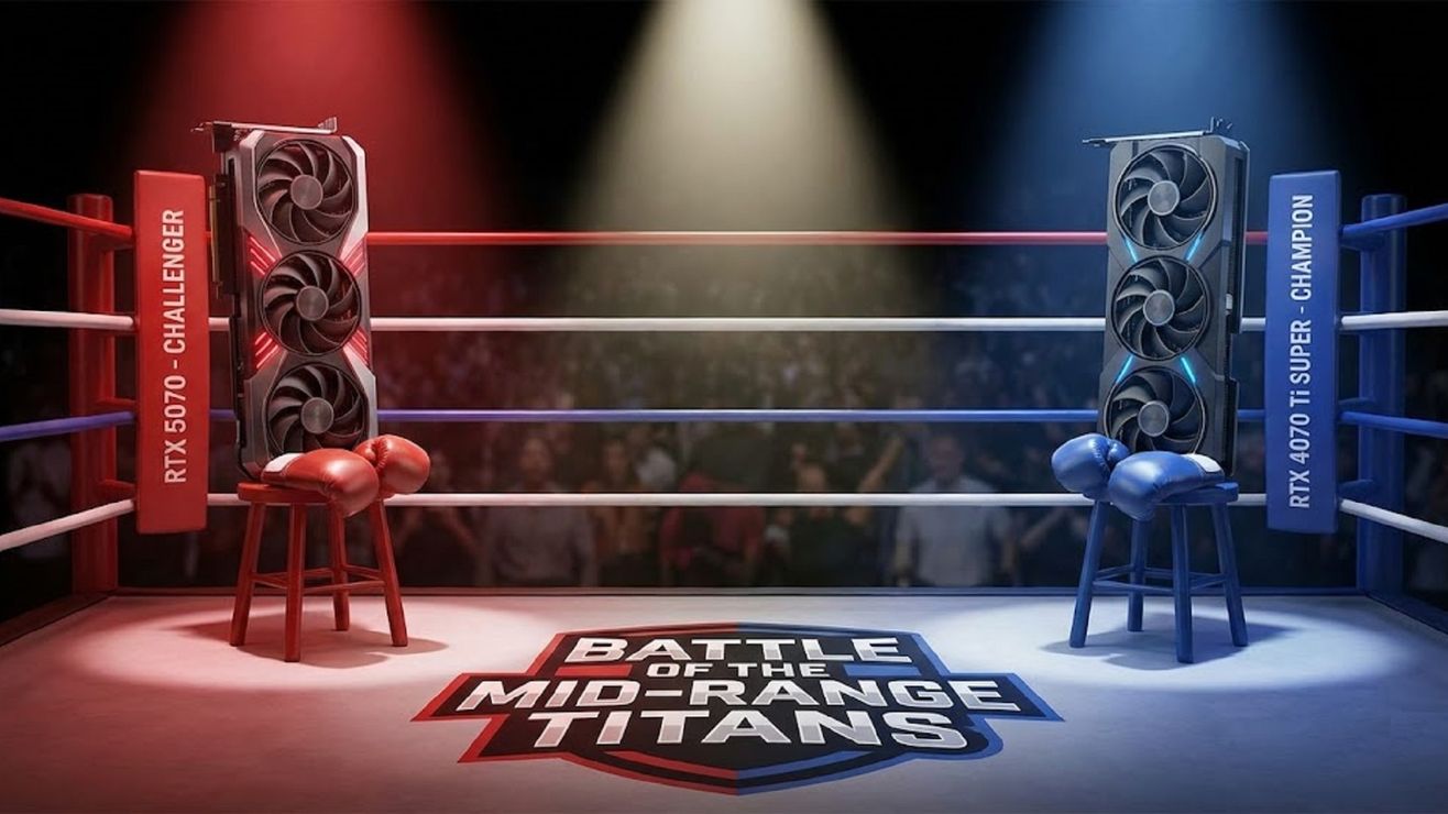 RTX 5070 vs RTX 4070 Ti Super: подробное сравнение