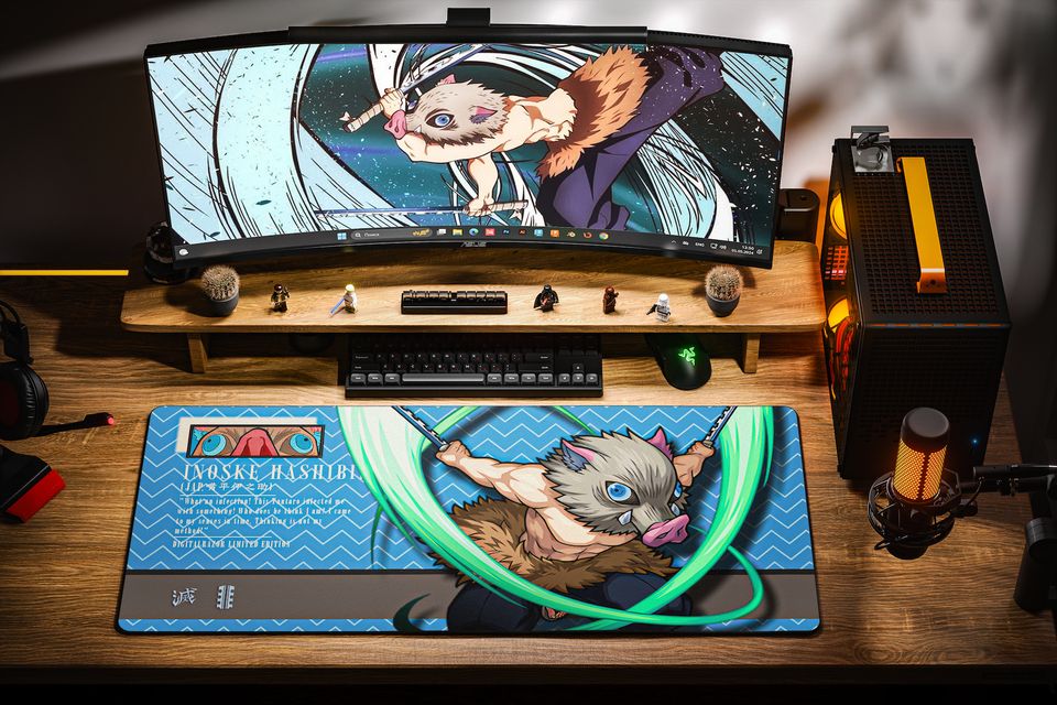 Demon Slayer Inosuke 90x40 см