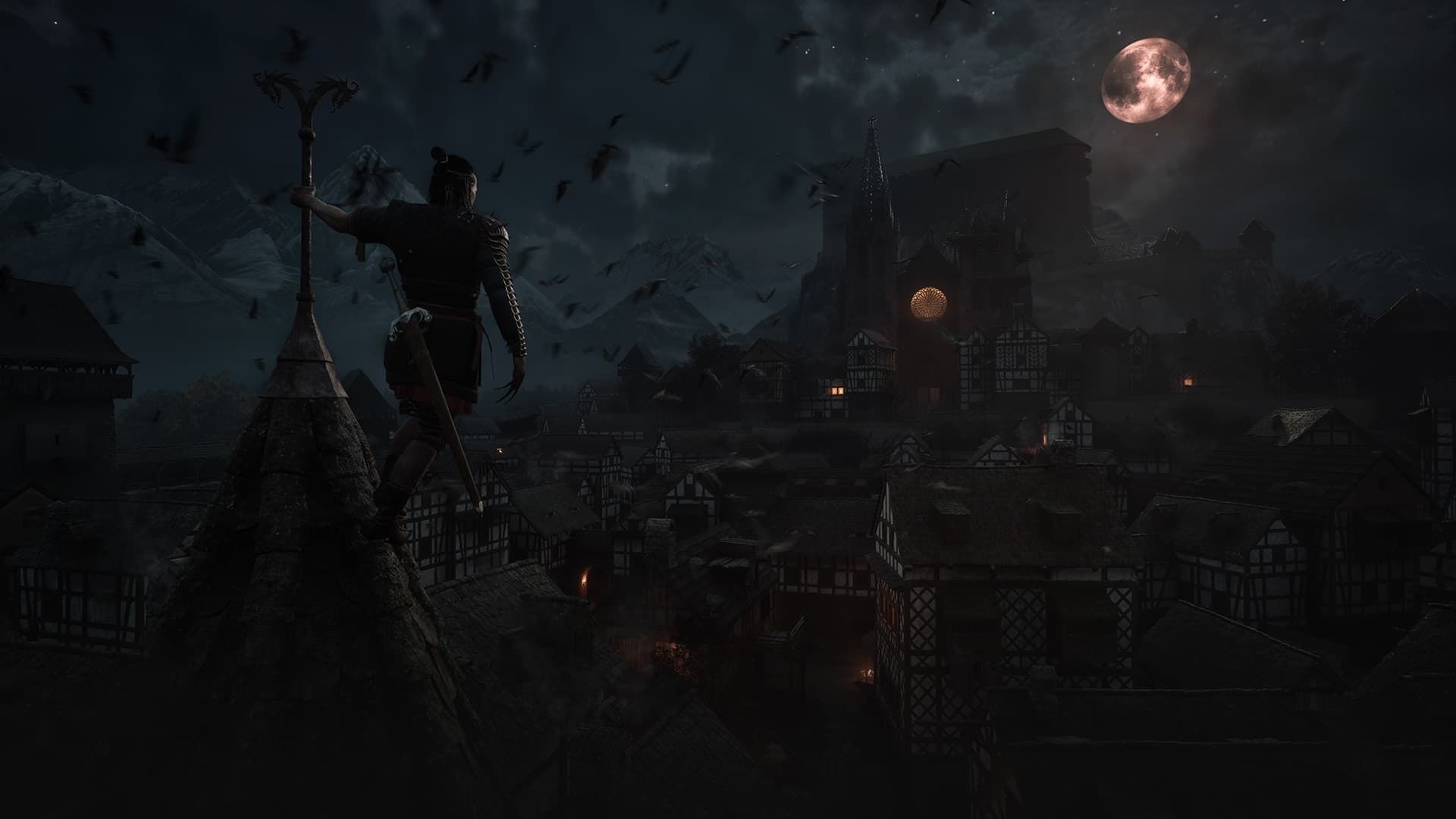 The Blood of Dawnwalker ночью