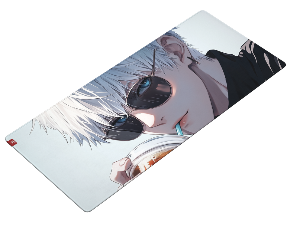 Satoru Gojo white 90x40см