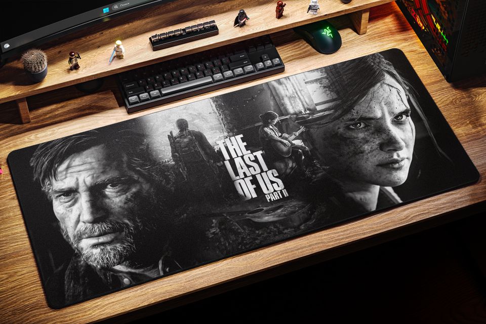 The Last of Us part 2 Joel and Ellie 90x40 см