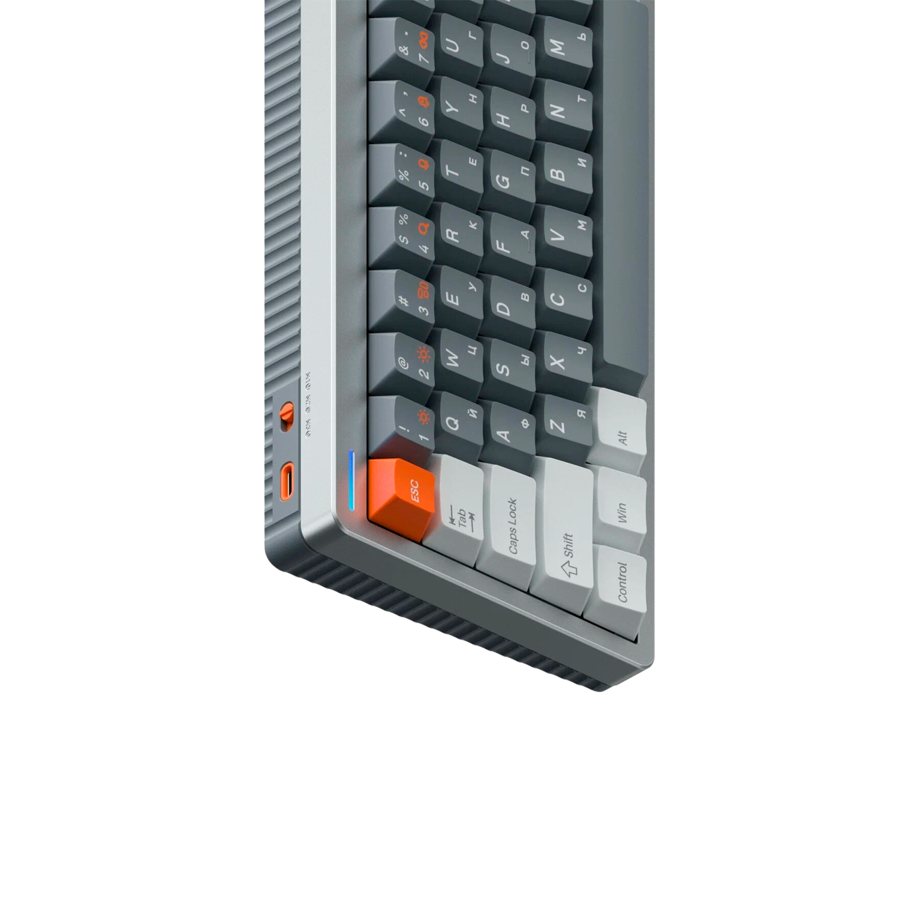 Клавиатура DigitalRazor Nuphy Halo65 HE Magnetic Coral Switch, фото №4