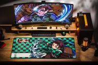 Коврик для мыши DigitalRazor Demon Slayer Tanjiro 90x40 см, фото №2