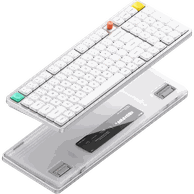 Клавиатура DigitalRazor Nuphy AIR100v3 Nova White Red Nano Switch, фото №4