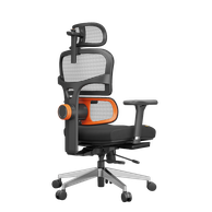 Кресло DigitalRazor FoxGear NETZ X Black, фото №5